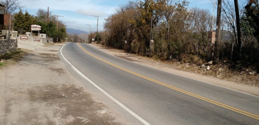 Lote sobre ruta 14, Barrio Bajo El Molino. Nono