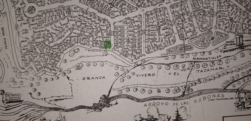 Lote esquina en B° El Tajamar Las Rabonas