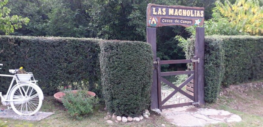 4 cabañas con chalet y pileta a 50 mt del río en Mina Clavero