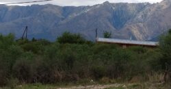 Lote esquina en B° El Tajamar Las Rabonas