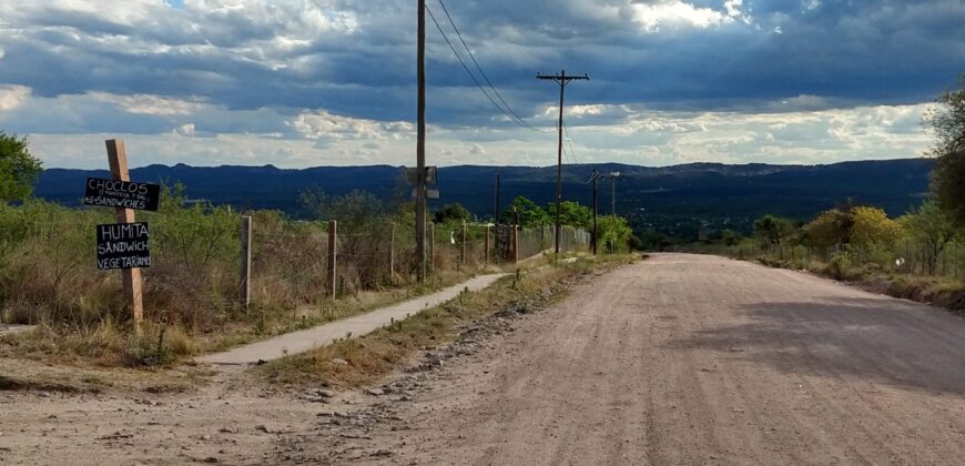 Fracción 3.242 m2 B° Monte Redondo cerca del centro Mina Clavero