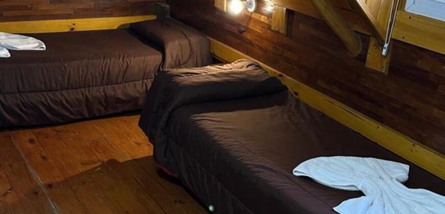 Espectacular complejo de cabañas con pileta climatizada en Nono