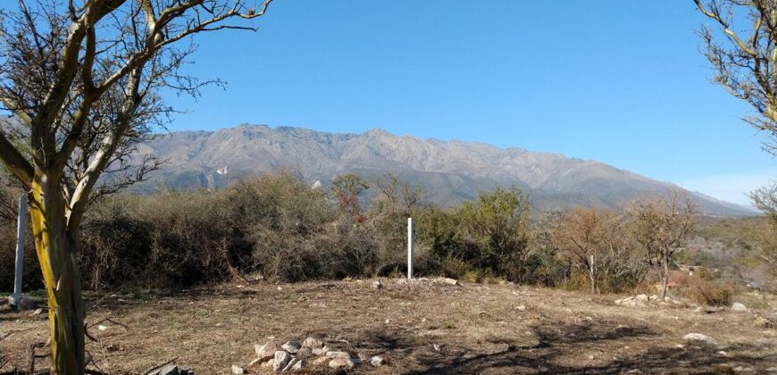 Terreno de 3.000 m2 en Las Rabonas con vistas únicas