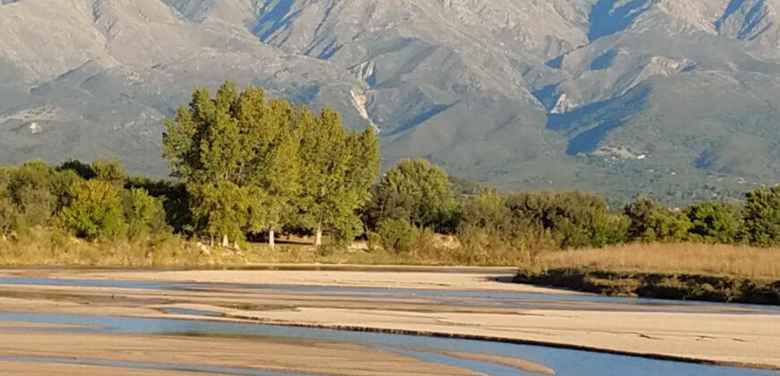 Fracc de terreno a 150 mt del río en Nono