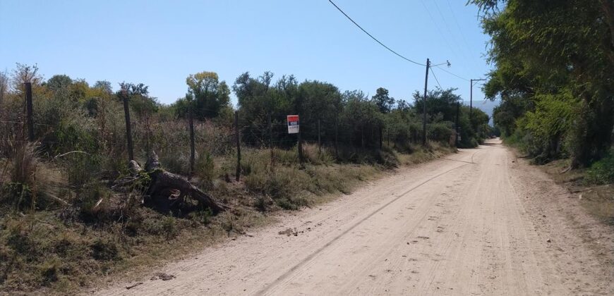 Fracc de terreno a 150 mt del río en Nono