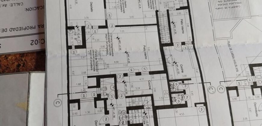 3 locales comerciales, 3 departamentos en la arteria principal de Mina Clavero