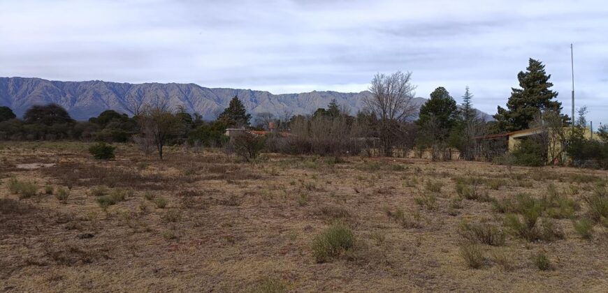 Fracción de terreno en El Alto de Nono con lindas vistas