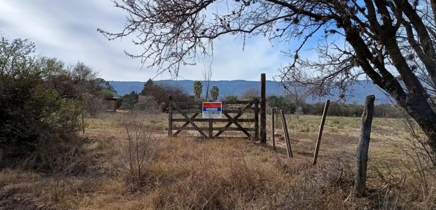 Fracción de terreno en El Alto de Nono con lindas vistas