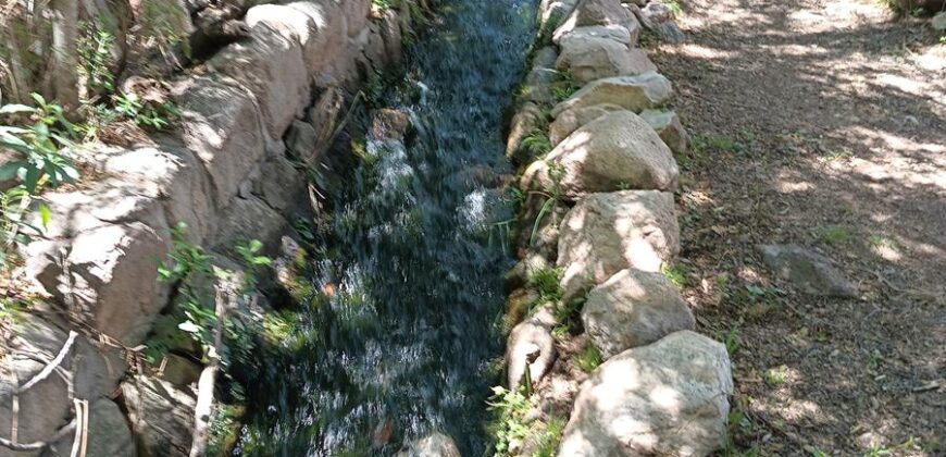 Chalet con cabaña, acequia y pileta con vistas únicas en la reserva de Los Hornillos