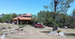 Chalet con cabaña, acequia y pileta con vistas únicas en la reserva de Los Hornillos
