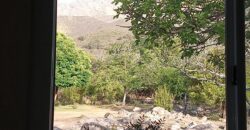 Chalet con cabaña, acequia y pileta con vistas únicas en la reserva de Los Hornillos