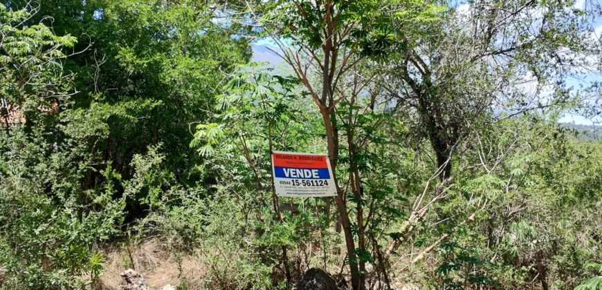 Terreno en Las Rabonas con mejoras y vista a las sierras
