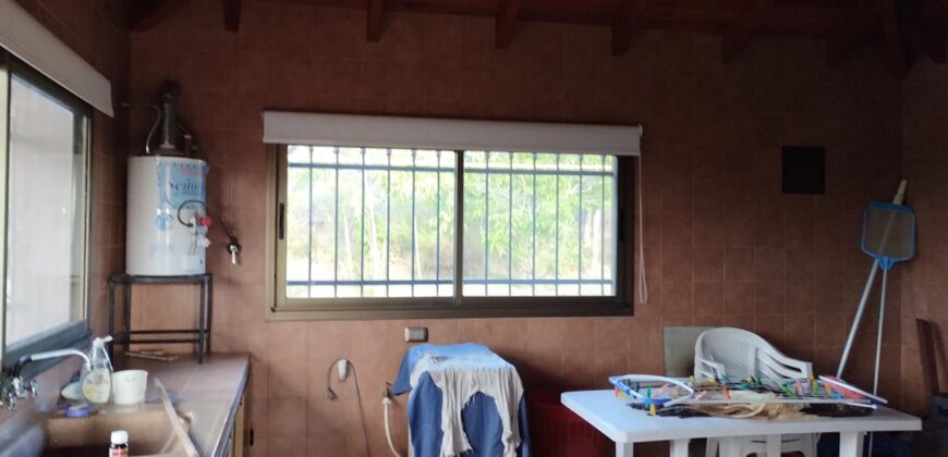 Chalet con pileta en Las Rabonas con lindas vistas