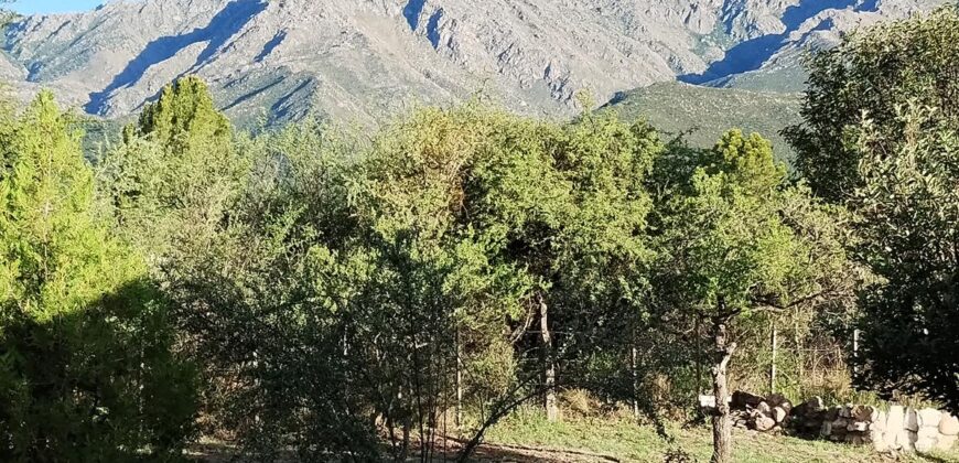 Chalet con pileta en Las Rabonas con lindas vistas