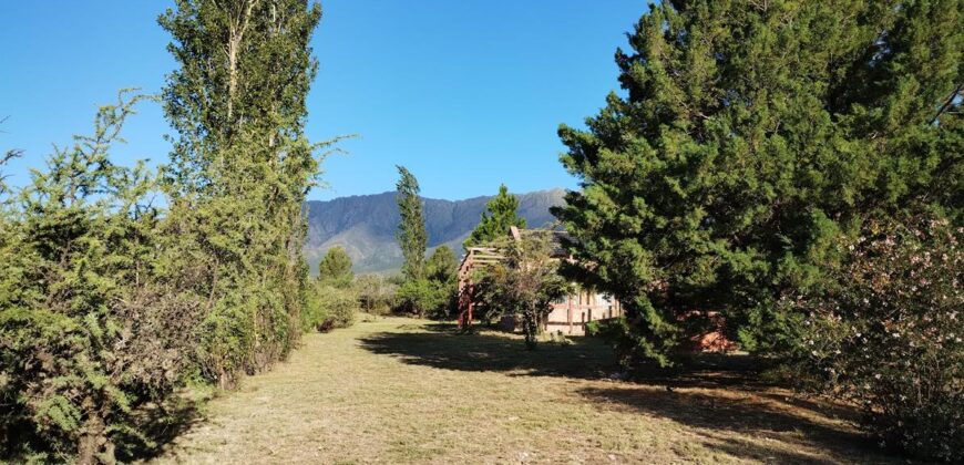 Chalet con pileta en Las Rabonas con lindas vistas