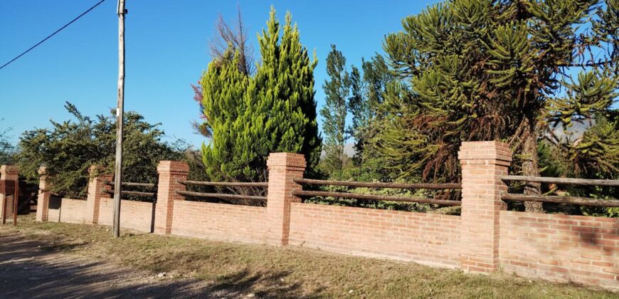 Chalet con pileta en Las Rabonas con lindas vistas