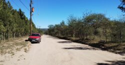 Espectacular sitio con costa de río a 10 cuadras de la plaza en Nono