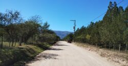 Espectacular sitio con costa de río a 10 cuadras de la plaza en Nono