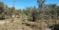 Espectacular sitio con costa de río a 10 cuadras de la plaza en Nono