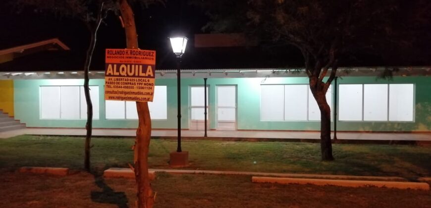 Alquiler de locales comerciales a estrenar sobre ruta en Nono