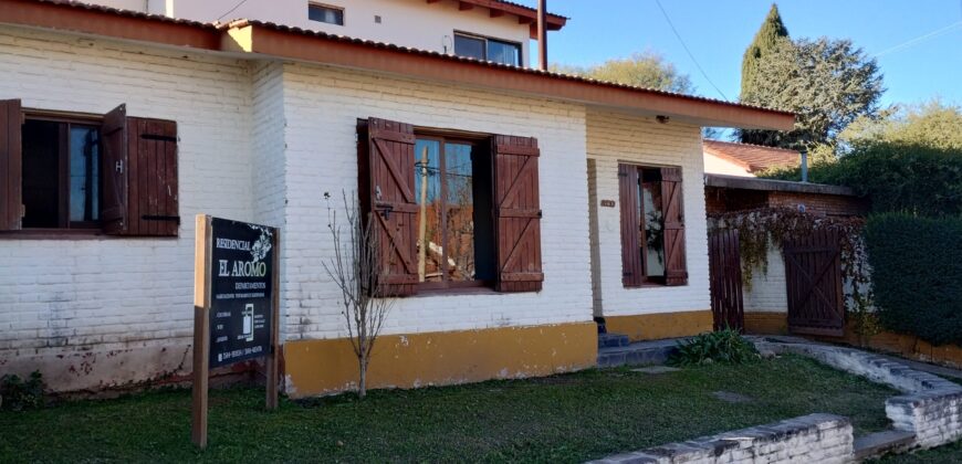 Hostería, chalet de 2 plantas y depto a 300 mt del río en Cura Brochero