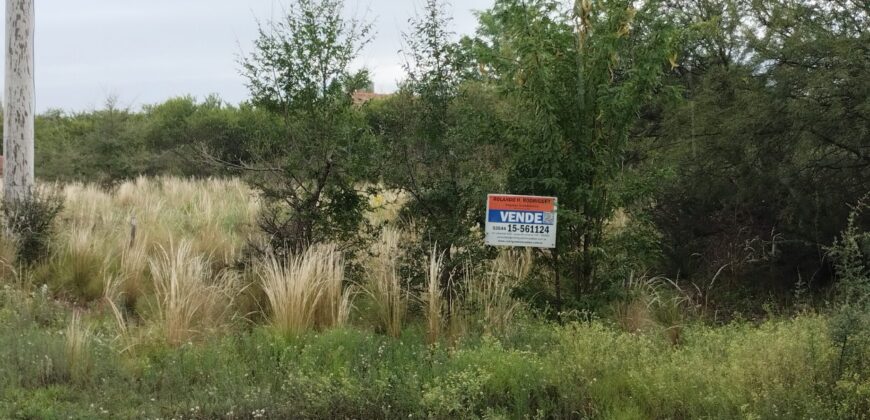 Terreno baldío esquina en barrio El Tajamar Las Rabonas