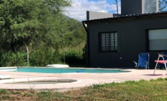 Linda casa 2 dormitorios con piscina e hidromasaje en Las Rabonas