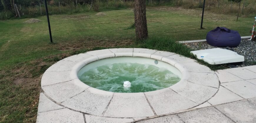 Linda casa 2 dormitorios con piscina e hidromasaje en Las Rabonas