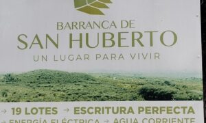 Espectacular loteo Barranca de San Huberto en Nono