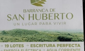 Espectacular loteo Barranca de San Huberto en Nono