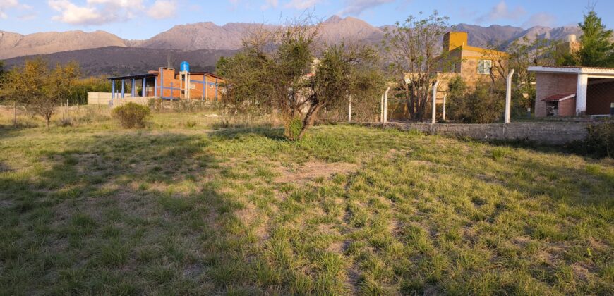 Lote Baldío en B° Los Olivares con lindas vistas en Los Hornillos