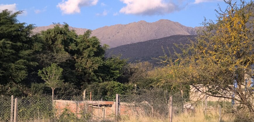 Lote Baldío en B° Los Olivares con lindas vistas en Los Hornillos