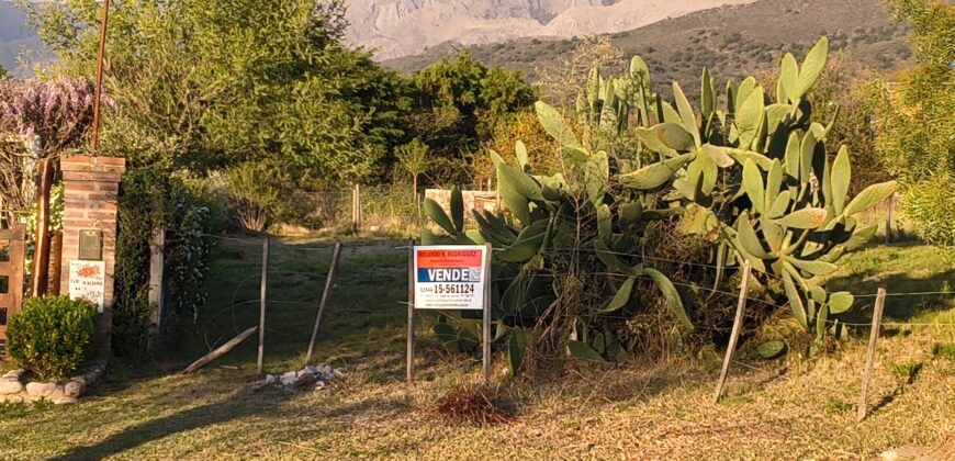 Lote Baldío en B° Los Olivares con lindas vistas en Los Hornillos